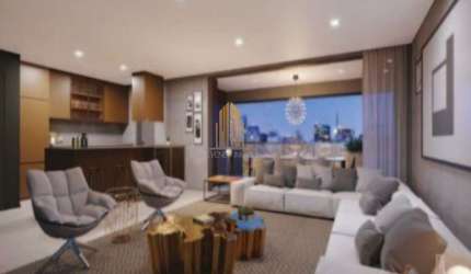 Condominio Filadelfo na Vila Nova Conceição, Apartamento de 140m² com 2 suítes, 1 vaga.