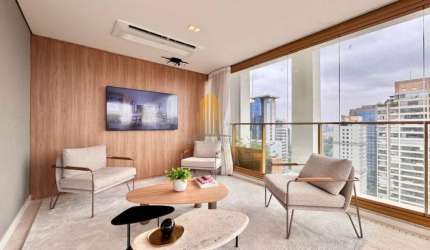 Condominio 1125 Joaquim no Itaim Bibi, Apartamento de 105m² com 2 suítes, 2 vagas.