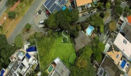 Boaçava - Alto de Pinheiros/SP, Terreno de 1621m² com Zoneamento: ZER.