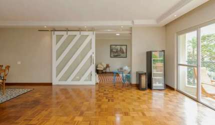 Condomínio Castella Mayor em Indianópolis, Apartamento de 158m² com 3 suítes, 2 vagas.