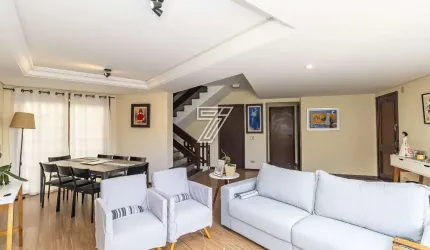 Casa em condomínio fechado com 3 quartos à venda na Avenida Cândido Hartmann, 1680, Mercês, Curitiba, 232 m2 por R$ 1.510.000