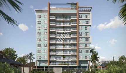 Apartamento com 2 quartos à venda na Rua José Bonifácio, 1395, Brejatuba, Guaratuba, 71 m2 por R$ 627.840