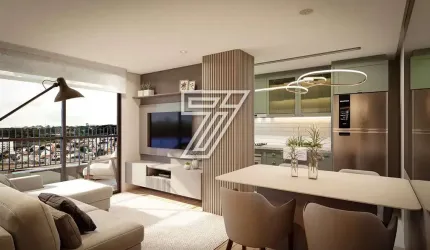 Apartamento com 2 quartos à venda na Avenida Presidente Affonso Camargo, 1827, Cristo Rei, Curitiba, 70 m2 por R$ 670.000