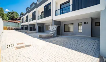 Casa em condomínio fechado com 4 quartos à venda na Rua Albano Reis, 848, Bom Retiro, Curitiba, 195 m2 por R$ 1.285.000