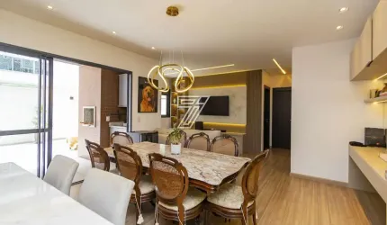 Apartamento com 3 quartos à venda na Avenida Marechal Humberto de Alencar Castelo Branco, 1122, Cristo Rei, Curitiba, 180 m2 por R$ 1.590.000
