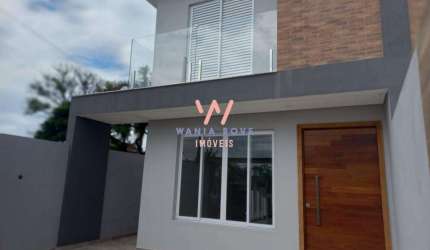 Casa com 3 suítes à venda, 84 m² por R$ 750.000 - Morro do Algodão - Caraguatatuba/SP