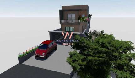 Sobrado a 400m da Praia, com 3 suítes à venda, 140m² por R$ 810.000 - Praia de São Francisco - São Sebastião/SP
