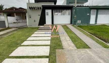 Casa com 3 dormitórios à venda, 88 m² por R$ 650.000 - Jardim das Gaivotas - Caraguatatuba/SP