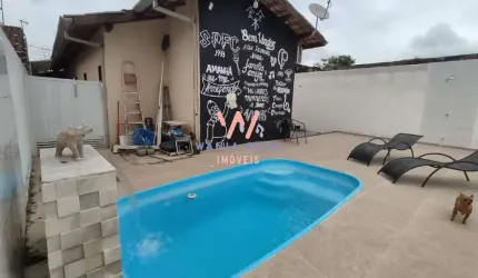 Casa com 3 dormitórios à venda, 99 m² por R$ 550.000 - Balneário dos Golfinhos- Caraguatatuba/SP