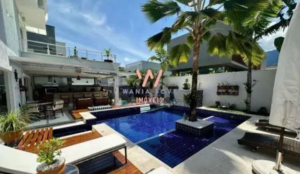 Casa de Alto Padrão com 4 dormitórios à venda, 400m² por R$3.600.000 - Massaguaçu - Caraguatatuba/SP