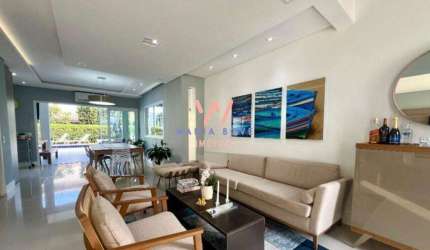 Casa de Alto Padrão com 4 dormitórios à venda, 310m² por R$2.600.000 - Massaguaçu - Caraguatatuba/SP