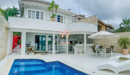 Casa espetacular com 6 dormitórios à venda, 563 m² por R$ 4.000.000 - Cocanha - Caraguatatuba/SP