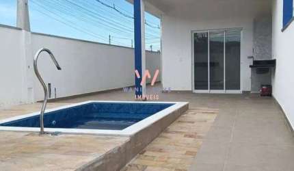 Casa com 3 dormitórios à venda, 120 m² por R$ 550.000 - Balneário dos Golfinhos - Caraguatatuba/SP