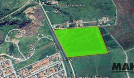 Área à venda, 96800 m² por R$ 6.292.000,00 - Itaguaçu - Aparecida/SP