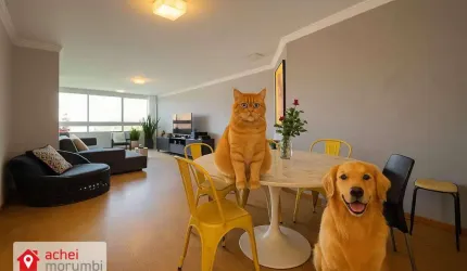Apartamento com 3 dormitórios à venda, 148 m² por R$ 1.099.999,95 - Panamby - São Paulo/SP