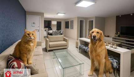 Apartamento com 3 dormitórios à venda, 141 m² por R$ 1.390.000,00 - Panamby - São Paulo/SP