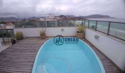 Cobertura com 3 quartos sendo 2 suítes à venda, 260 m² por R$ 2.450.000 - Piratininga - Niterói/RJ