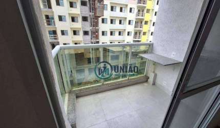 Primeira locação : Apartamento com 2 dormitórios, sendo uma suíte, uma vaga!