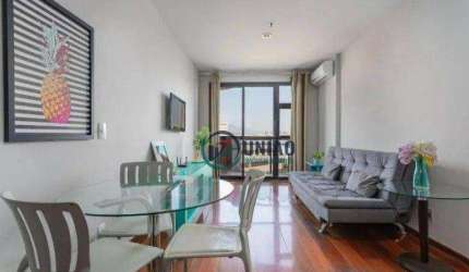 Apartamento/flat com 1 dormitório à venda, 50 m² por R$ 550.000 - Boa Viagem - Niterói/RJ