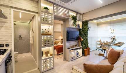 APARTAMENTO 2 DORMITÓRIOS NO BROOKLIN