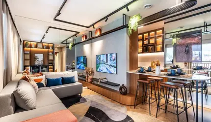 APARTAMENTO 3 DORMITÓRIOS COM VARANDA NA VILA ANDRADE.