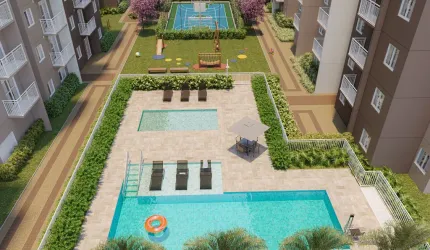 Lindo apartamento 1 dormitório e lazer completo na Miguel Yunes com Avenida Sabará
