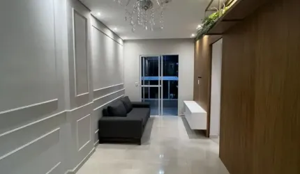 Lindo apto com 2 Dorm./ Sacada/ Vista Livre/ Planejados/ Parque Campolim