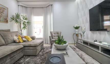 Sobrado mobiliado à venda no Wanel Ville IV/ 3 Dorm./ Área gourmet/ Só 750 mil