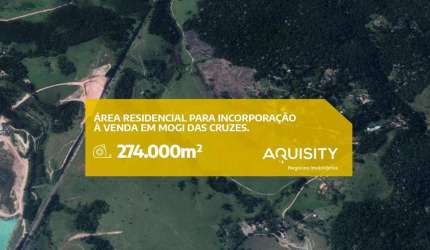 Terrenoo com 274 mil metros a venda em Mogi das Cruzes
