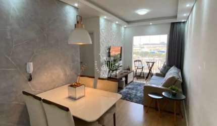 APARTAMENTO MOBILIADO PARA LOCAÇÃO NO CONDOMÍNIO TULIPAS GARDEN RESIDENCE EM JUNDIAI-SP