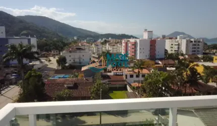 Linda Cobertura com uma Vista para Serra e Parcial para o Mar na Toninhas em Ubatuba SP