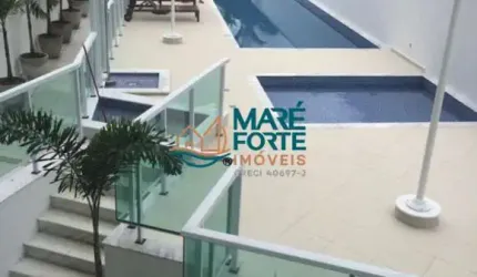 Linda cobertura com área gourmet, 350 metros da orla