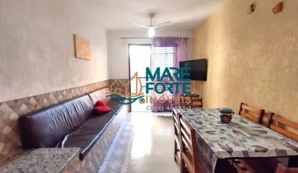 Apartamento amplo e mobiliado apenas 50 metros da  Praia