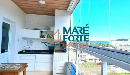 Lindo apartamento com 3 dormitórios com vista mar