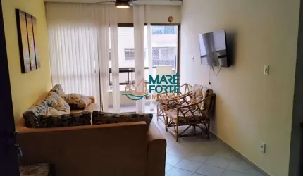 AMPLO APARTAMENTO COM 90M² INTERNOS, 2 VAGAS DE GARAGEM, MOBILIADO E PERTO DO MAR!