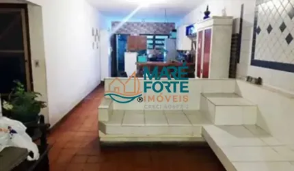 Casa com 4 quartos mais edícula com 2 em terreno grande no Perequê -Açú!