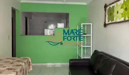 Apartamento com 1 dormitório 400 metros da Praia Grande