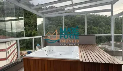 Cobertura com vista livre e uma ampla área gourmet