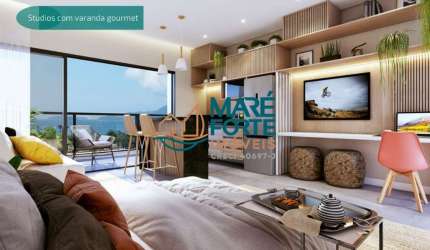 Studio em construção na melhor localização de Ubatuba