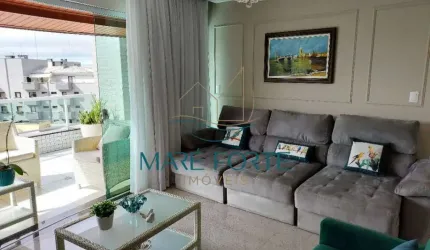 COBERTURA DECORADA COM VISTA PARA O MAR