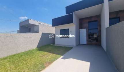 Casa em condomínio fechado com 3 quartos à venda na Rua Rio Jaú, 1011, Iguaçu, Fazenda Rio Grande por R$ 520.000