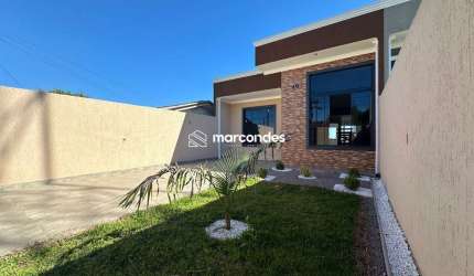 Casa com 3 quartos à venda na Rua João-de-barro, 70, Gralha Azul, Fazenda Rio Grande por R$ 426.400