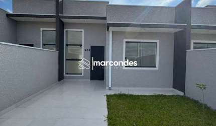 Casa com 3 quartos à venda na Pompéia, 374, Gralha Azul, Fazenda Rio Grande por R$ 470.000
