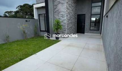 Casa com 3 quartos à venda na Rua Rotterdam, 379, Gralha Azul, Fazenda Rio Grande por R$ 490.000