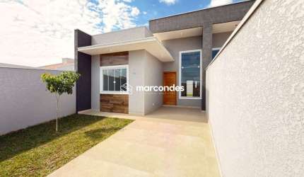 Casa com 3 quartos à venda na Rua Macadamia, 208, Eucaliptos, Fazenda Rio Grande por R$ 450.000