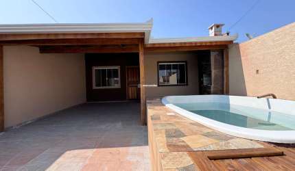 Casa com 2 quartos à venda na Rua Cegonha, 2238, Gralha Azul, Fazenda Rio Grande por R$ 450.000