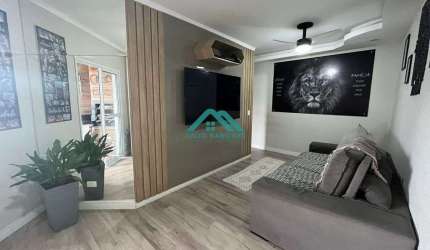 Apartamento 2 dorms, 1 suíte, 76m², com piscina e lazer completo- R$ 660.000,00!