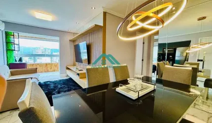 Locação: Apartamento Alto Padrão, 2 Dorms, Mobiliado, Lazer Completo - R$ 4.500!