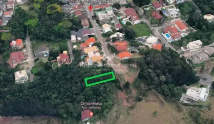 Terreno SEM VIABILIDADE DE CONSTRUÇÃO à venda com 12m x 32m = 384m2-Trindade, Florianópolis, SC