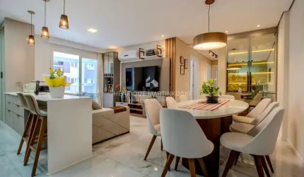 Apartamento com 3 quartos e 2 vagas no Ecoville - 105m2 privativos-Condomínio Biazetto 1537